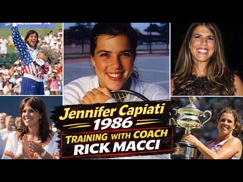 The greatest female junior player ever in the history of the U.S!! Jennifer Capriati the generator!!