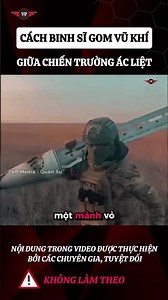 How soldiers gather weapons amidst fierce battles #militaryknowledge #vpmedia #military #discovery