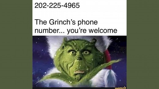 What is the Grinch's phone number- 2023? If You Call This Number, It Reads The Grinch Story To You - Dicy Trends