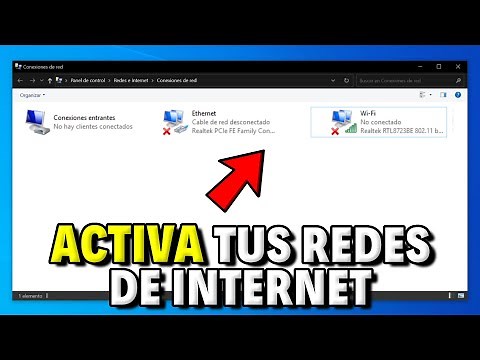 Como ACTIVAR el Adaptador de Red WIFI o Ethernet ✅