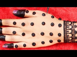 Easy Mehndi Design For Karwa Chauth ||Mehandi Designs For Full Front Hand || Mehndi Design | henna