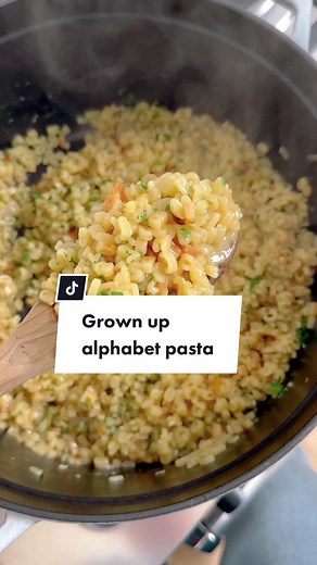 Gourmet Alphabet Pasta Recipe | Savory and Delicious