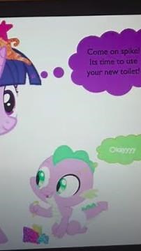 My Little Pony potty training