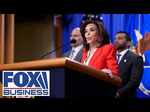 Jeanine Pirro announces DOJ crackdown on foreign scams