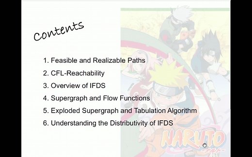 南京大学《软件分析》课程15（CFL-Reachability and IFDS）