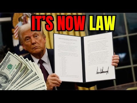 It's NOW LAW: Trump's Stimulus Refund Checks for Millions & Trump's Big Announcement
