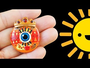 HOW TO MAKE VENUS ❤️🏹 SOLAR SYSTEM WITH POLYMER CLAY 👁️ Clay Modelling