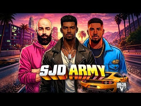 GTA V LIVE 🔴 | Funny Moments + Action Gameplay 😂🔥#sjdarmy