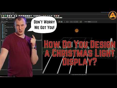 How Do You Design a Christmas Light Display?