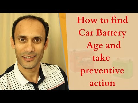 How to find the Age of Car Battery and avoid breakdown?
