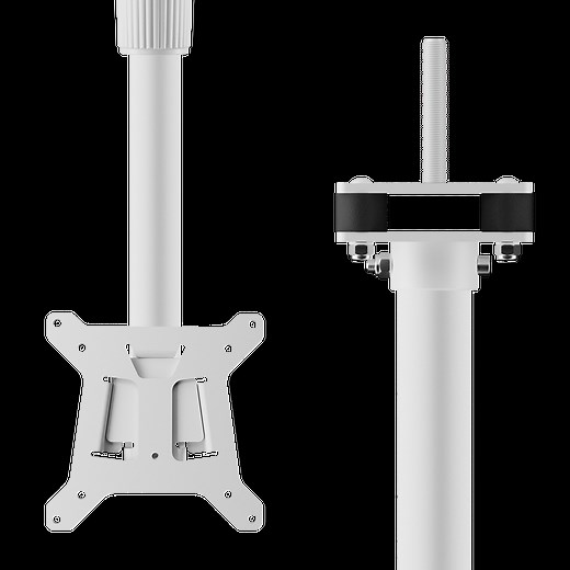 12' Telescoping Ceiling Mount LCD/PVM Pole - Clinton Electronics