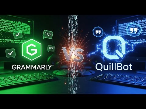 Grammarly vs. QuillBot: AI Writing Assistant