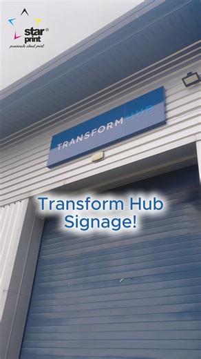 Last week, we spent the afternoon over in Heywood fitting a new Contra Vision sign for our friends at Transform Hub! They previously had opaque signage on their windows, but wanted something fresh that let in the sunlight. At Star Print, we have something that suits your every need! ⭐ When you need something done right, choose Star Print. 📞 01282 696208 📧 info@starprint.org.uk 🖥 www.starprint.org.uk #starprint #flyers #marketing #newyear #UKBusiness #ukbusinesses #menus #vinyls #vinyldecals #