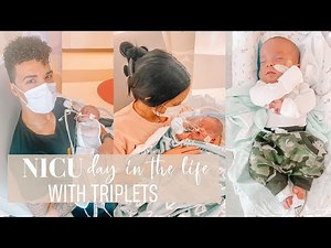 27 weeker TRIPLETS *NICU* day in the life