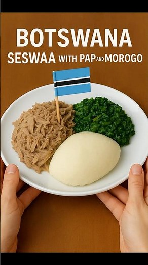 Botswana | Seswaa with Pap & Morogo 🍖🌿