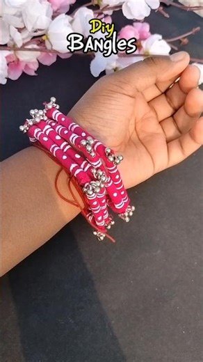 Diy Bangles Making Tutorial✨#shorts #diy #art #bangles #rimicraftcorner
