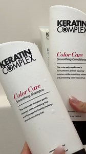 Your journey to flawless hair begins now! Let Keratin Complex be your guide to vibrant and beautiful hair. 💖 Products Used: ✨Color Care Smoothing Shampoo and Conditioner ✨Vanilla Bean Deep Conditioner ✨Keratin Obsessed Multi-Benefit Treatment Spray #keratincomplex #beautifulhaireveryday #KC | Keratin Complex