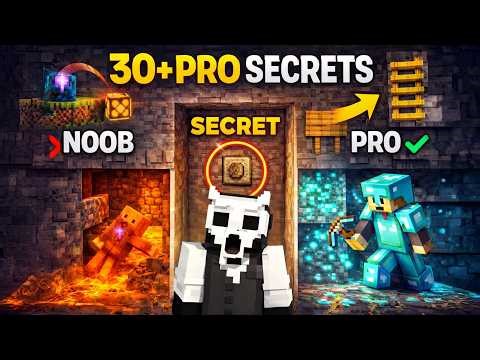 30+ Secret Minecraft 1.21 Tricks ONLY PRO Players Know! 😱
