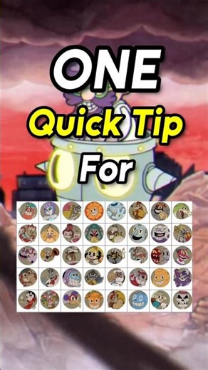 Cuphead ONE TIP for Every Boss - Part 2 #cuphead