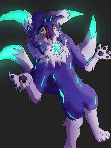 New oc I don't have a name yet #ocart #oc #fyp #furry #drawing