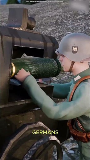 Why did the Germans make such bullets | #shorts #3d #facts