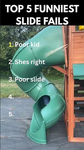 Top 5 funniest slide fails