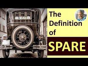 The Definition of SPARE (7 Illustrated Examples)