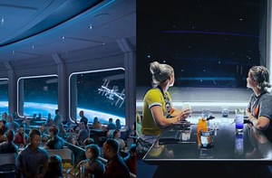 全球首間太空餐廳在哪？迪士尼「Space 220」餐廳，邊吃邊俯瞰地球超酷！