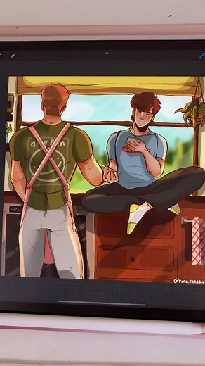 Chill evening🌤🌤 #dreamnotfound#dnf #dream#dreamfanart#georgenotfound#georgenotfoundfanart#art#fyp#drawing#foryoupage#dsmp#dreamsmp