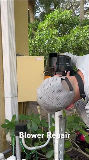 Spa Blower Replacement 💨 From weak jets to powerful bubbles ✨ #SpaRepair #AquariusPools #BocaRaton