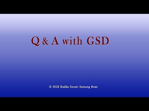 Q & A with GSD 121 with CC