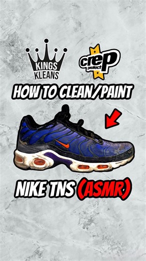 71K views · 1.4K reactions | HOW TO CLEAN + PAINT NIKE TNS  MESSAGE...