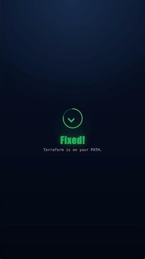 Fix zsh: command not found: terraform on Mac