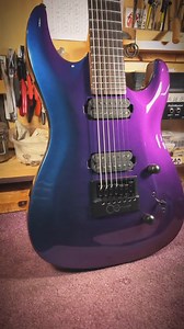 Check out this great EverTune bridge retrofit performed by Delzona Guitars from Belgium, upgrading this gorgeous Chapman Guitars for ultimate tuning stability. We can already smell the sweet, sweet intonation, or is it the Belgian waffles? 😎 | EverTune
