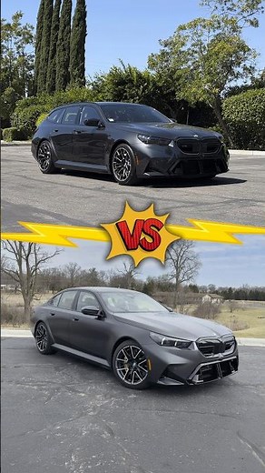 2026 BMW M5 Touring vs 2025 BMW M5 Sedan // 0-60 Comparison