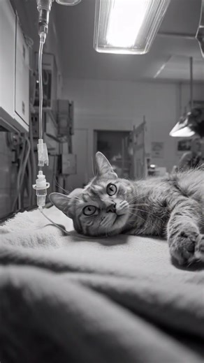 The cat is sick, let’s help pray for it in the comments. #cat #cats #catvideos
