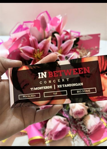 Ticket Secured!!!! #inbetweenconcert #Kztandingan #kzandtjmonterde #tjandkzconcert @TJ Monterde @KZ @andrea andres 🤍