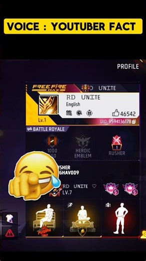 Three Such Dangerous ids of 1 Level 😹 #shorts #ocean #shortsfeed #freefire