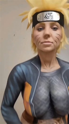 Virginia Frank on Instagram: "Naruto Paint Cosplay"