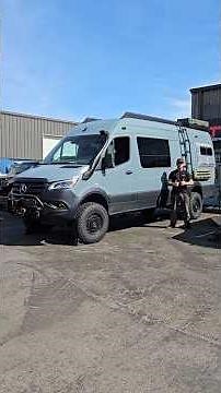 Van Compass Opti-Rate leaf springs installed in a Sprinter Van