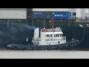 Tugboat Power: How They Bring Container Ships to Port with Maximum Effort