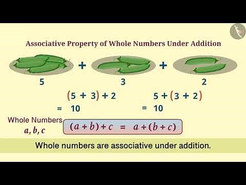 Associative Property of Whole Numbers | Part 1/3 | English | Class 6