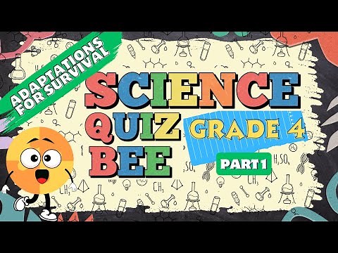 Science Quiz bee for Grade 4 | Quiz 1 | Adaptations for Survival | Quiz by brainYs