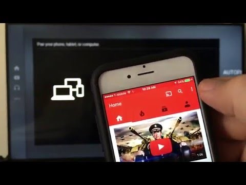 ALL Iphones: How to Cast / Pair YouTube App to Smart TV (WIRELESSLY- NO CABLE CONNECTIONS)
