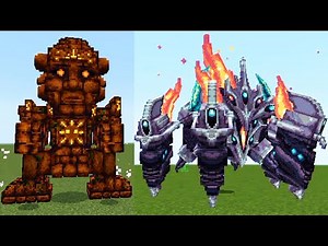 Jungle Bosses addon in Minecraft PE - Terraria MOD MCPE