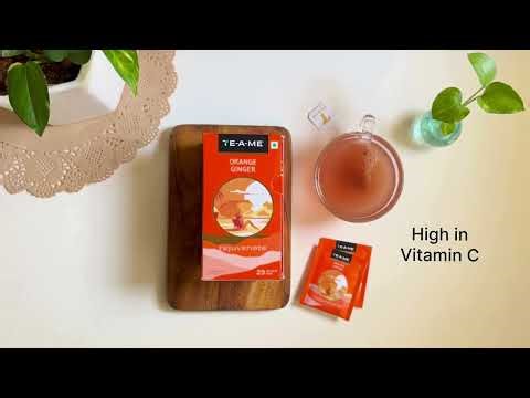 Brew TEAME Orange Ginger Tea the Right Way | Step-by-Step Infusion