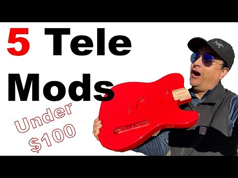 5 tele mods under $100.00 - DIY Tele Upgrades