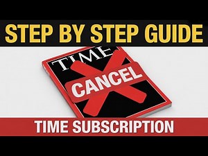 How to Cancel My TIME Magazine Subscription ? - Step by Step