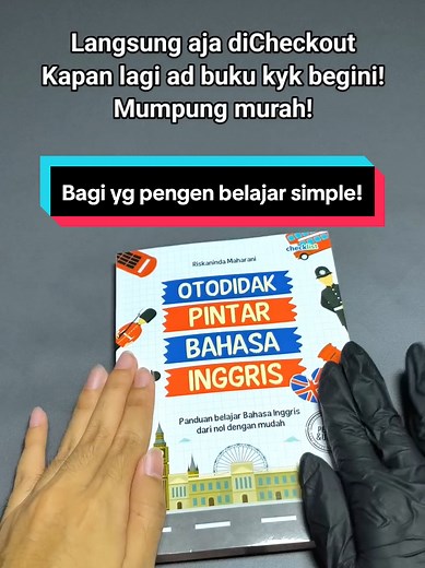 Buku Otodidak English utk Pemula, dri level Basic sampe Sulit, Isinya ada slang juga! Cocok buat yg gk suka ribet! #otodidakbahasainggris #belajarbahasainggris #buku
