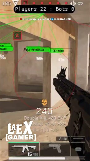 Delta force mobile (ANDROID IOS PC) Hack-aimbot,ESP &Bullet Track Gameplay(2026)